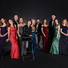 Gruppenbild des Vokalensembles Alter Ratio