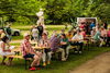 Essens- und Getränkestände beim Frühlingsfest © Dirk Bleicker