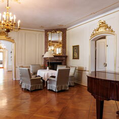 Der Gartensaal in Schloss Wiepersdorf