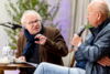 Dr Gunnar Decker in conversation with Thomas Grimm © David von Becker