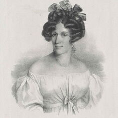 Porträt von Karoline von Pasqualati-Osterberg aus dem Jahr 1829