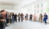 Interactive body percussion performance by composer Ying Wang © David von Becker