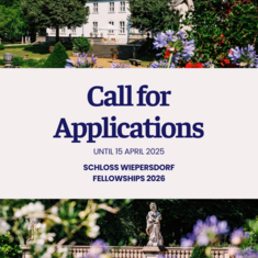 Call for Applications: Schloss Wiepersdorf Fellowships 2026 until 15 April 2025