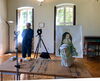 Hallräume - Boris Becker on set at Schloss Wiepersdorf © Cony Theis and Jürgen Heiter
