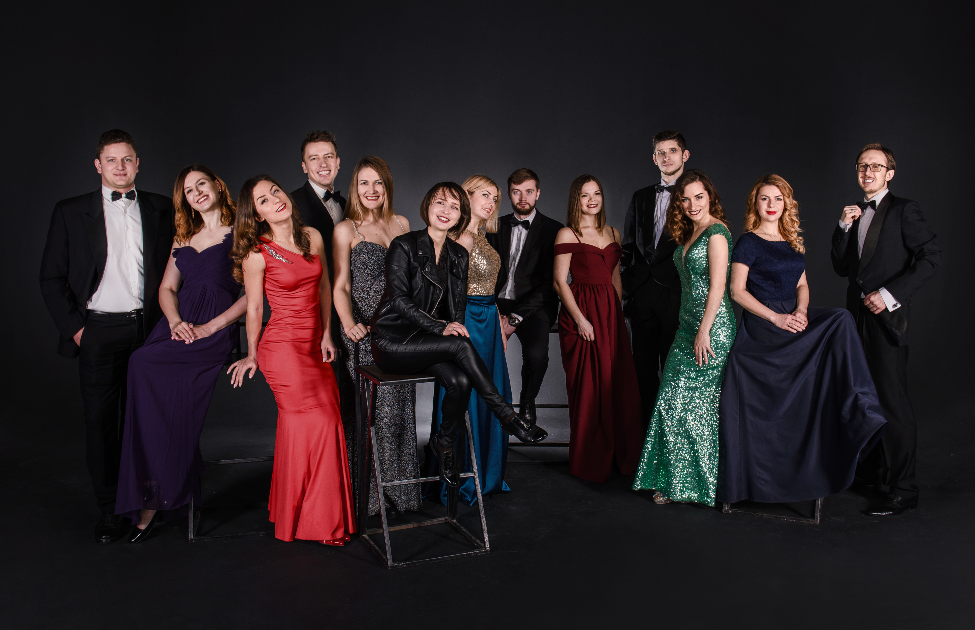Gruppenbild des Vokalensembles Alter Ratio