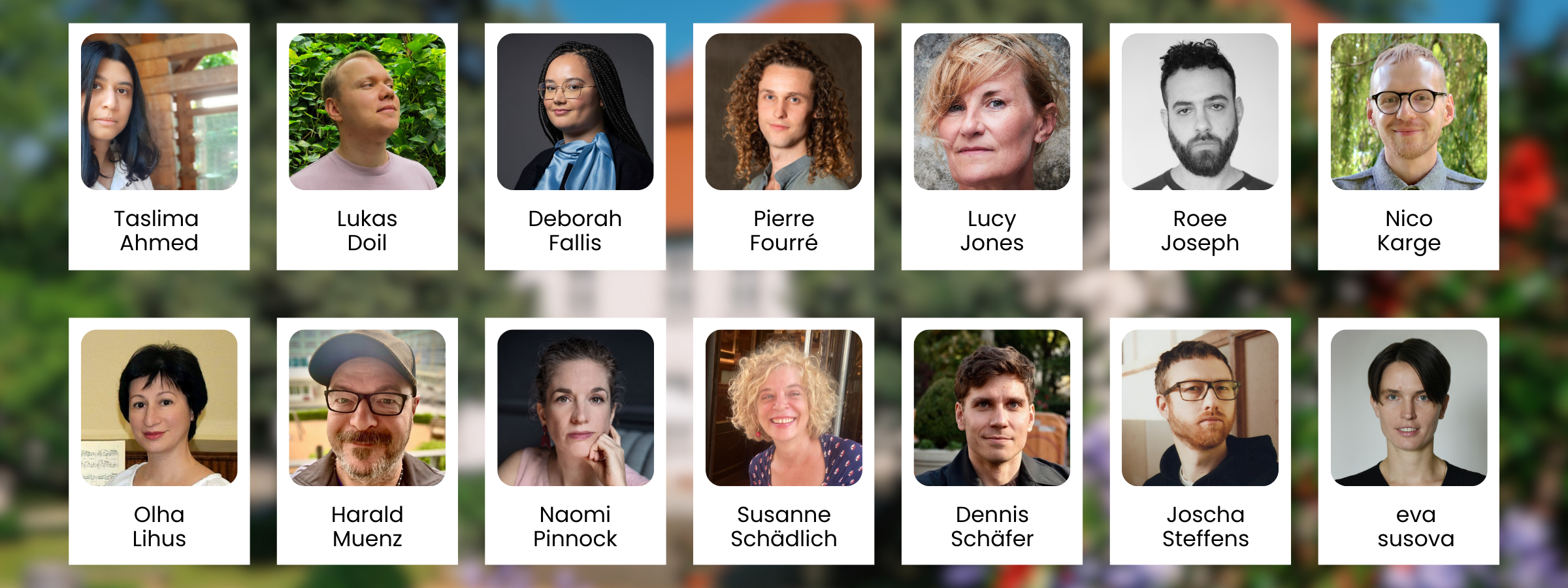 Portrait collage of the selected fellows for the year 2026